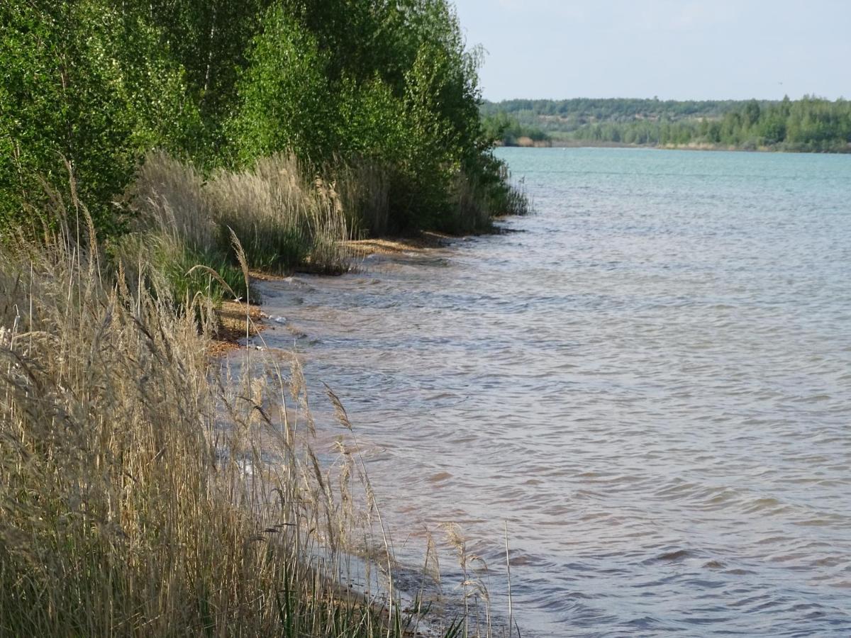 Feriendomizil Am Stoermthaler See, Lagovida, Leipziger Neuseenland, Grosspoesna, Privatstrand Экстерьер фото