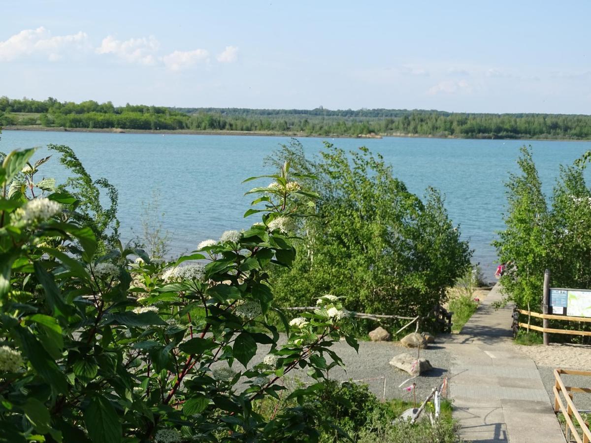 Feriendomizil Am Stoermthaler See, Lagovida, Leipziger Neuseenland, Grosspoesna, Privatstrand Экстерьер фото